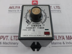 Omron Stp-n Subminy Timer 0 To 12 Seconds 100/110V 50/60Hz 6Va