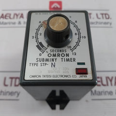 Omron Stp-n Subminy Timer 0 To 12 Seconds 100/110V 50/60Hz 6Va