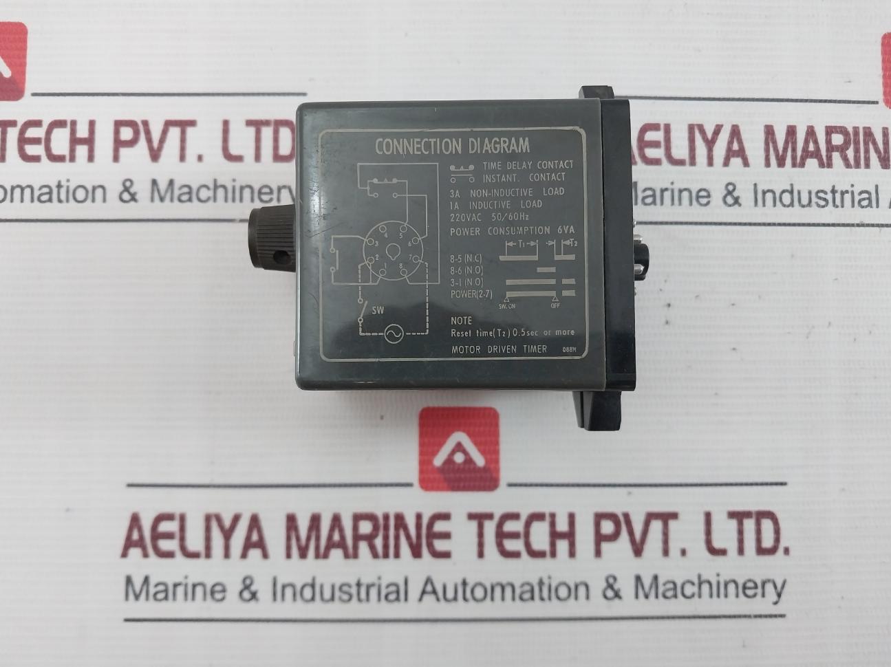 Omron Stp-n Subminy Timer 0 To 12 Seconds 100/110V 50/60Hz 6Va