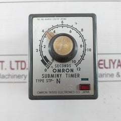 Omron Stp-n Subminy Timer 0 To 12 Seconds 100/110V 50/60Hz 6Va