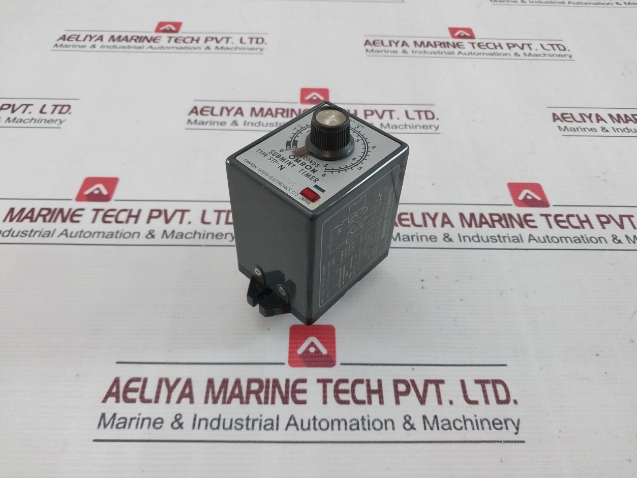 Omron Stp-n Subminy Timer 0 To 6 Seconds 110Vac 220Vac 50/60Hz