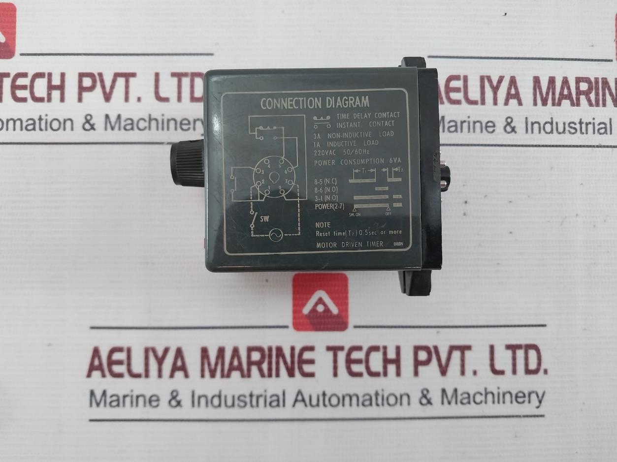 Omron Stp-n Subminy Timer 0 To 6 Seconds 110Vac 220Vac 50/60Hz