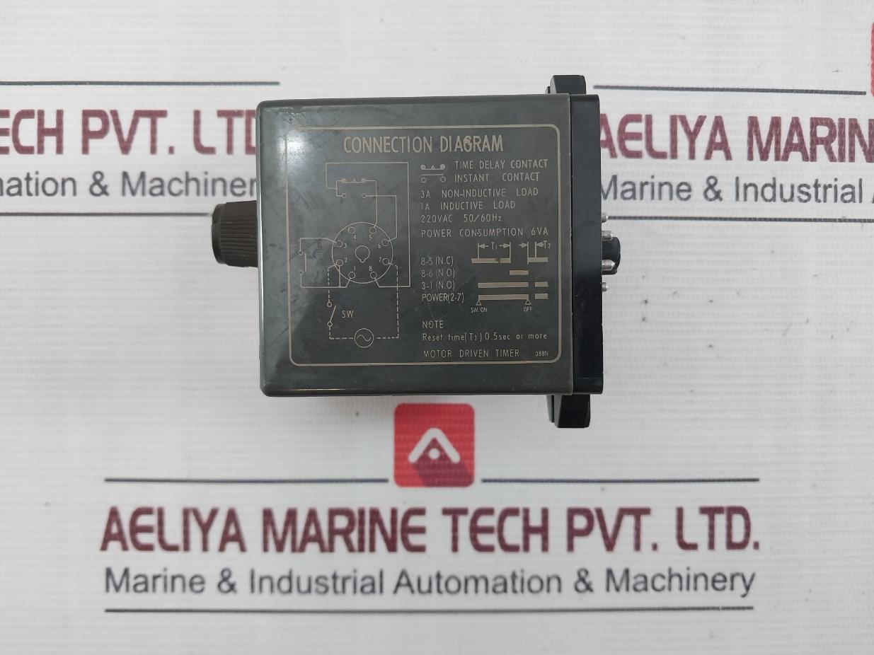 Omron Stp-n Subminy Timer 100/110V 50/60Hz 6Va 0 To 12 Seconds