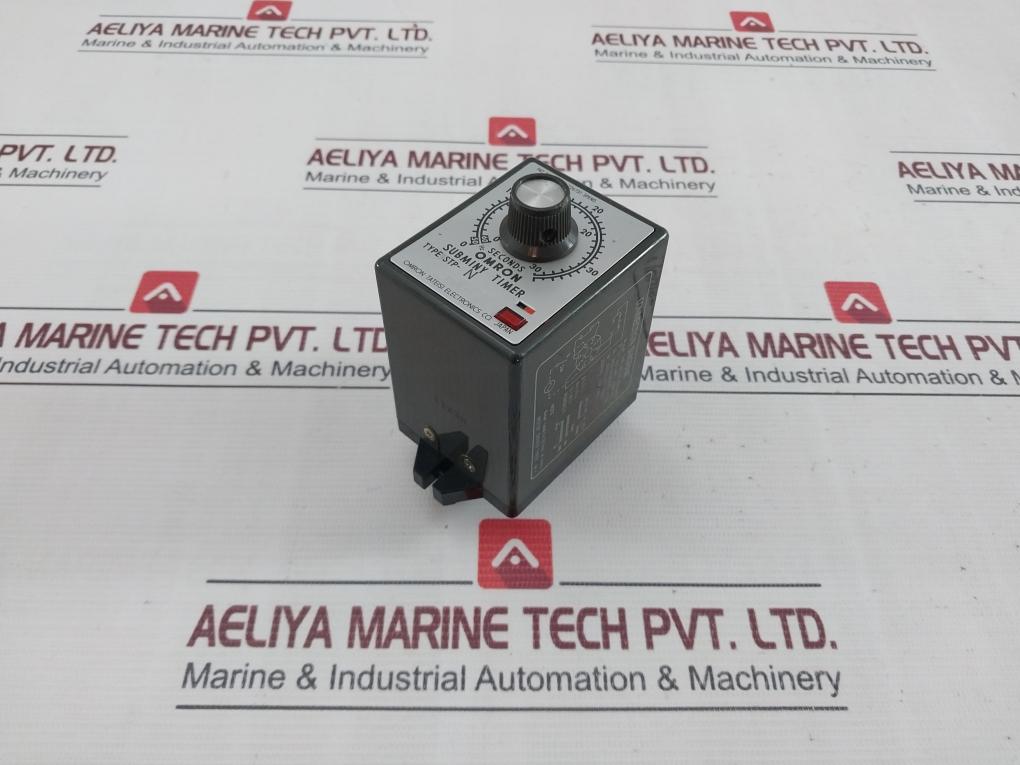 Omron Stp-n Subminy Timer 200/220V 50/60 Hz 0-36 Seconds 0-30 Sec