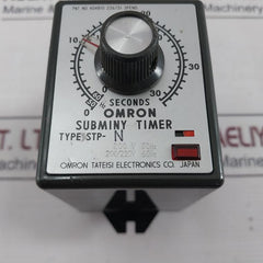 Omron Stp-n Subminy Timer 200/220V 50/60 Hz 0-36 Seconds 0-30 Sec