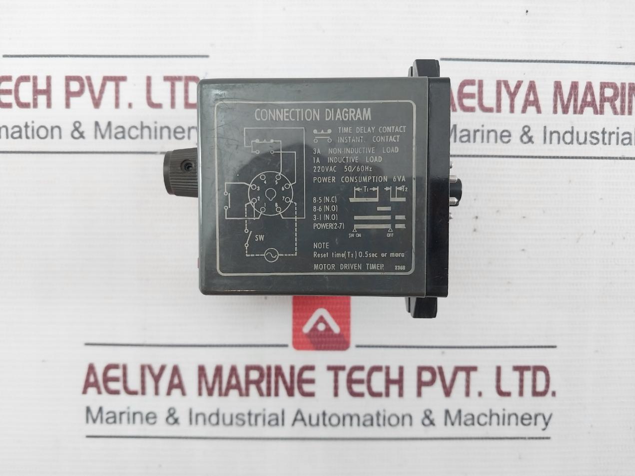 Omron Stp-n Subminy Timer 220Vac 50/60Hz 0 To 6 Seconds