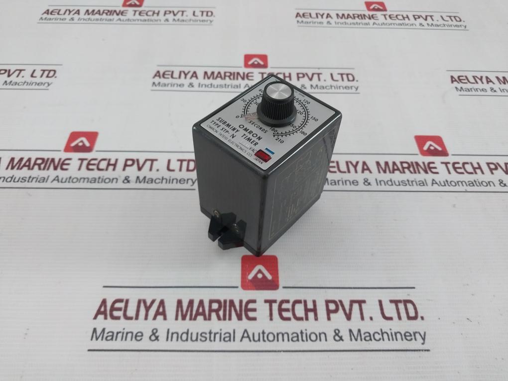 Omron Stp-n Subminy Timer Module 0-210 Seconds 0-180 Sec 220Vac 50/60Hz