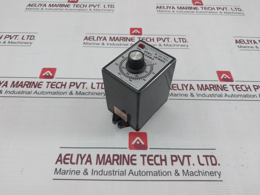 Omron Stp-n Subminy Timer Module 0-210 Seconds 0-180 Sec 220Vac 50/60Hz