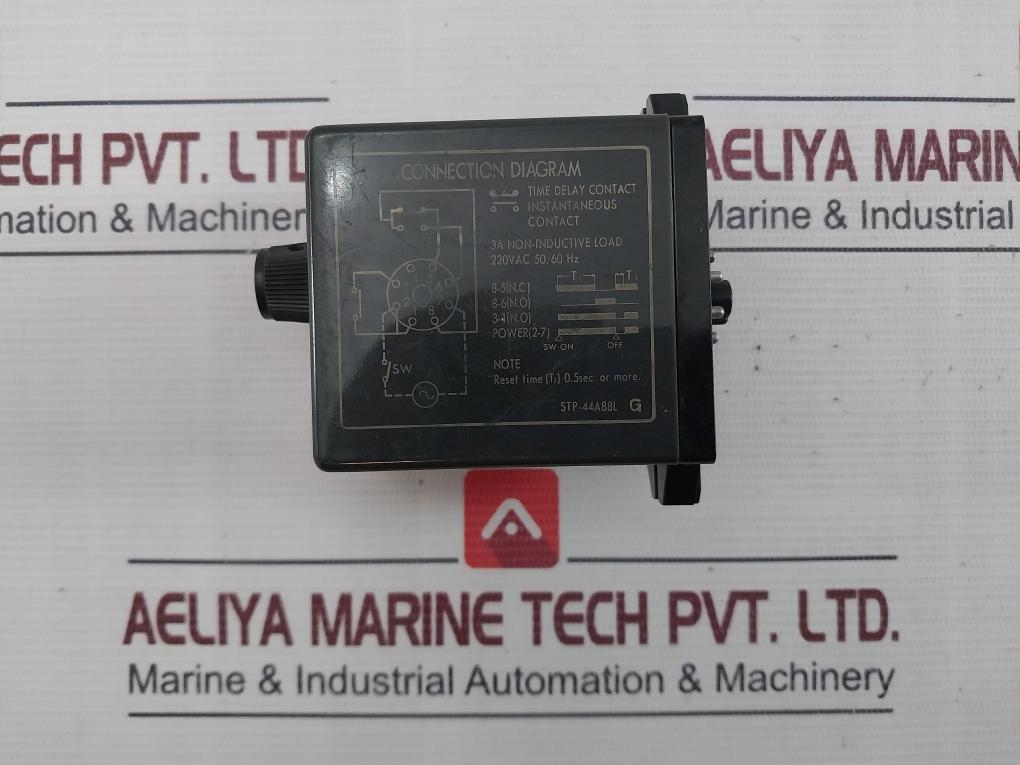 Omron Stp-n Subminy Timer Module 0-210 Seconds 0-180 Sec 220Vac 50/60Hz