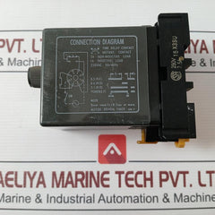 Omron Stp-n Subminy Timer With Base 0-60/72 Seconds 100/110V 50/60Hz 7.5A