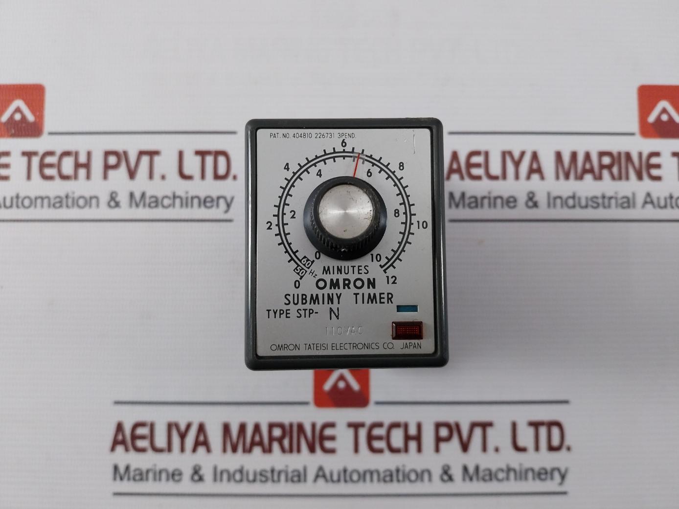 Omron Stp-n Timer Delay Relay 0.5Sec 220Vac 50/60 Hz