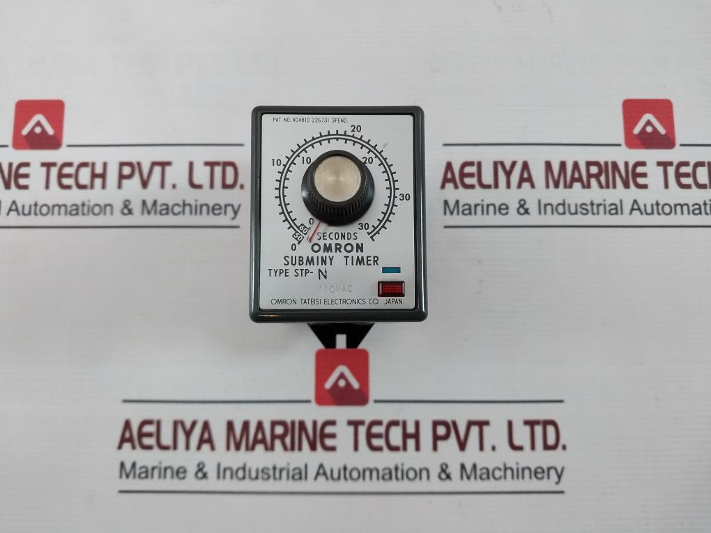 Omron Stp-n Timer Delay Relay 404810 226731 3Pend 0.5Sec