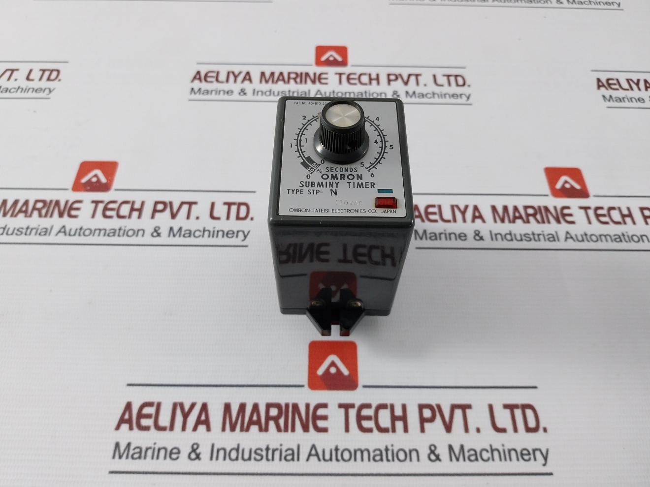 Omron Stp-n Timer Delay Relay 404810 226731 3Pend 220Vac 50/60 Hz