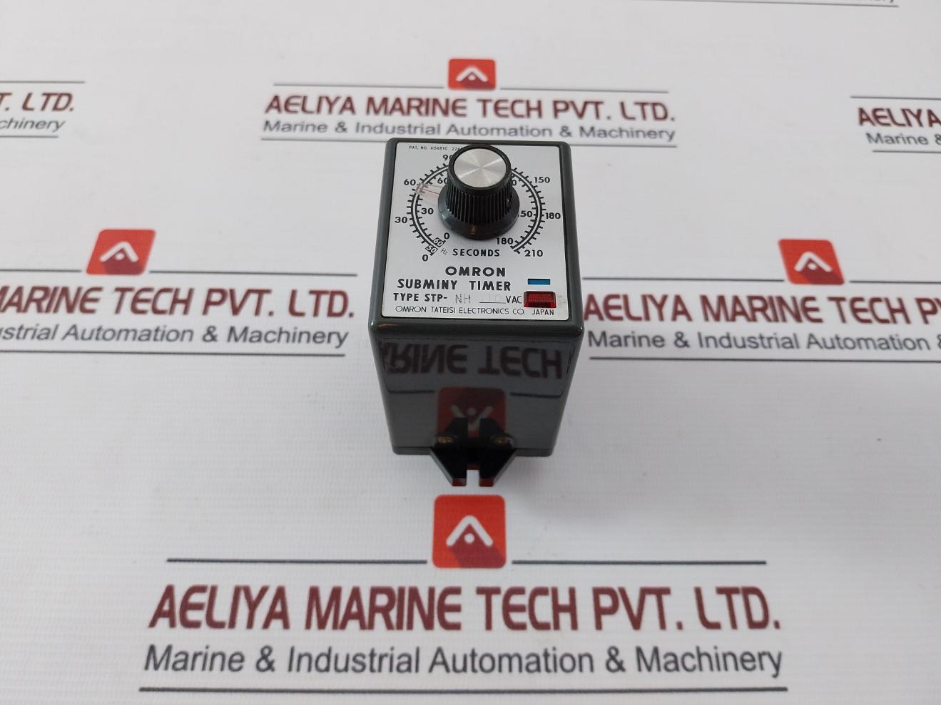 Omron Stp-nh Subminy Timer 110Vac 220Vac 50/60Hz 6Va 0-180 Seconds, 0-210 Sec