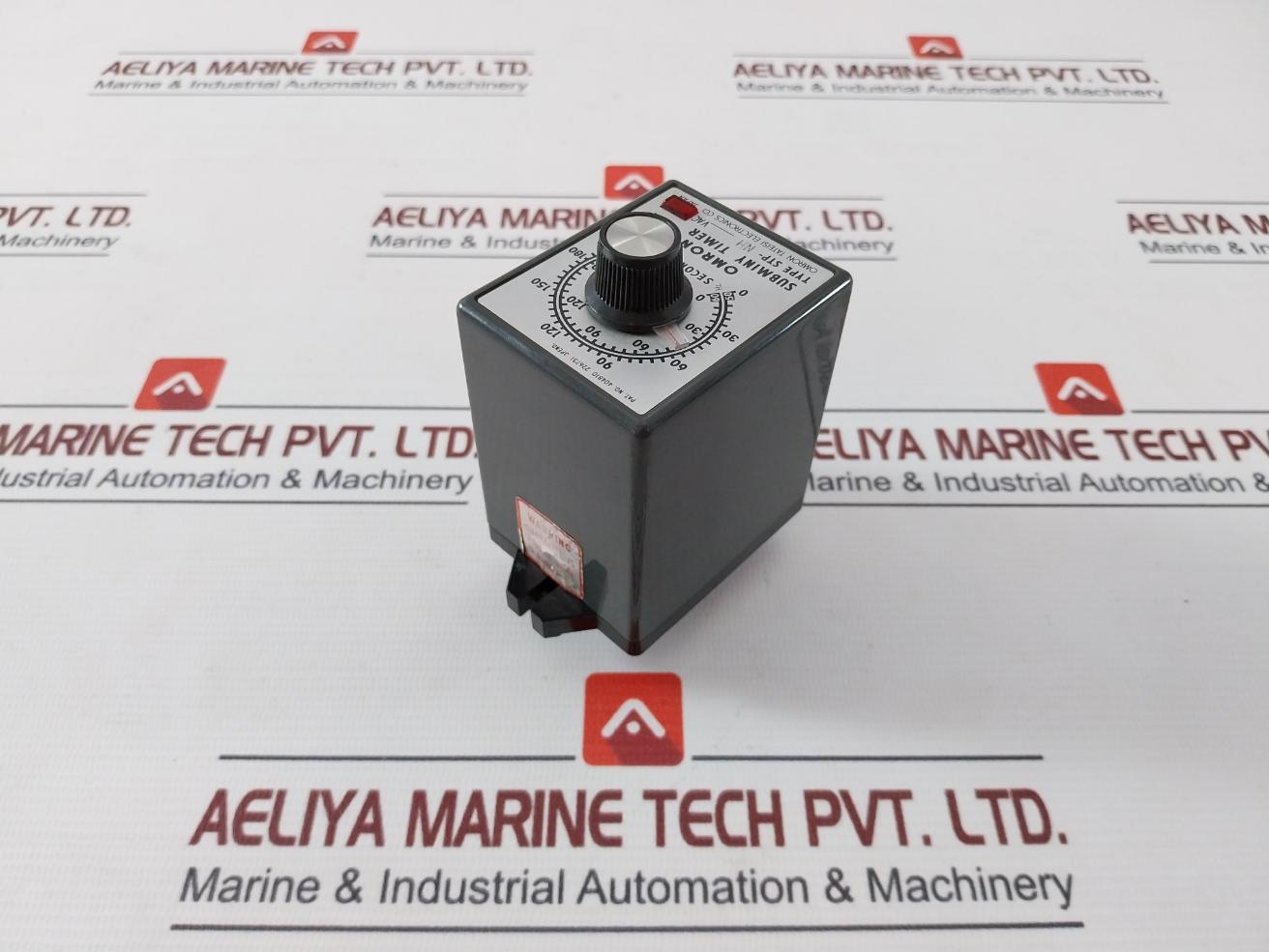 Omron Stp-nh Subminy Timer 110Vac 220Vac 50/60Hz 6Va 0-180 Seconds, 0-210 Sec