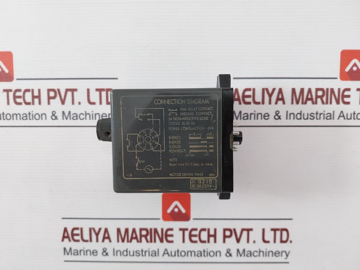 Omron Stp-nh Subminy Timer 110Vac 220Vac 50/60Hz 6Va 0-180 Seconds, 0-210 Sec