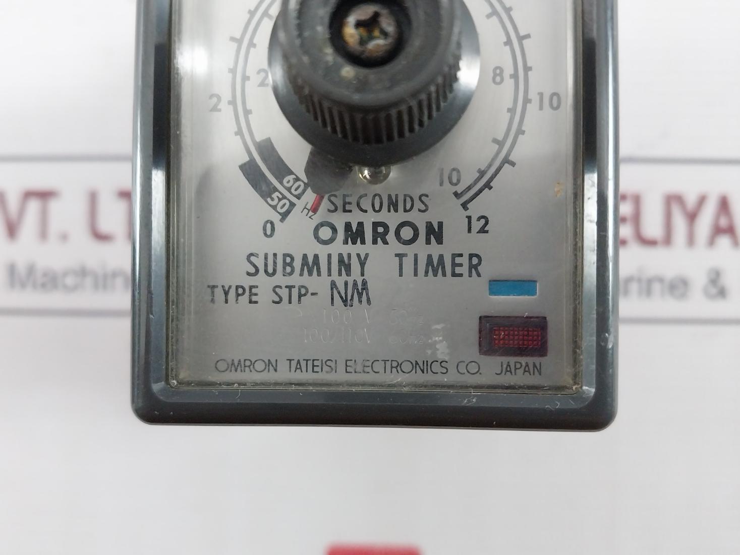 Omron Stp-nm Subminy Time Delay Relay Pat. No. 404810 226731 3Pend