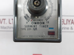 Omron Stp-nm Subminy Time Delay Relay Pat. No. 404810 226731 3Pend