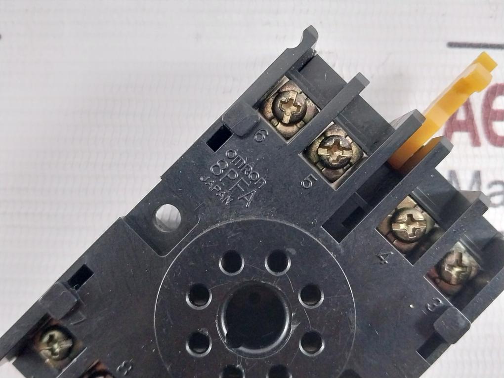 Omron Stp-nm Subminy Time Delay Relay With Base 250V 7.5A