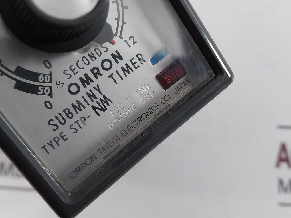 Omron Stp-nm Subminy Time Delay Relay With Base 250V 7.5A