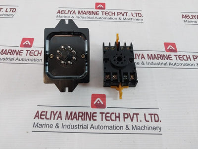 Omron Stp-nm Subminy Time Delay Relay With Base Pat. No. 404810 226731 3Pend
