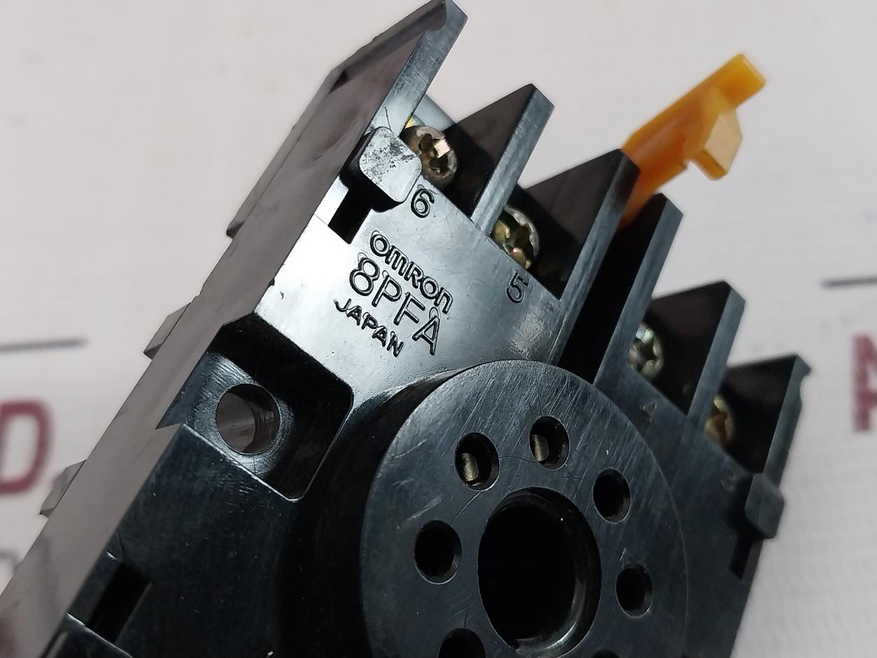 Omron Stp-nm Subminy Time Delay Relay With Base Pat. No. 404810 226731 3Pend