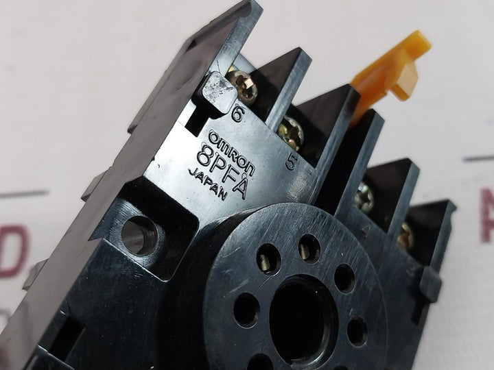 Omron Stp-nm Subminy Time Delay Relay With Base Pat. No. 404810 226731 3Pend