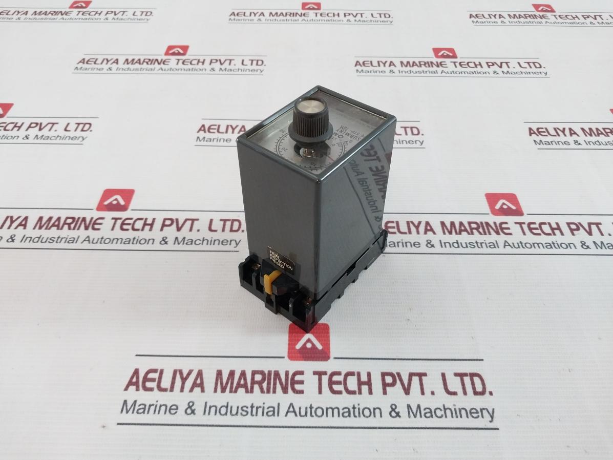 Omron Stp-nm Subminy Time Delay Relay With Base Pat. No. 404810 226731 3Pend