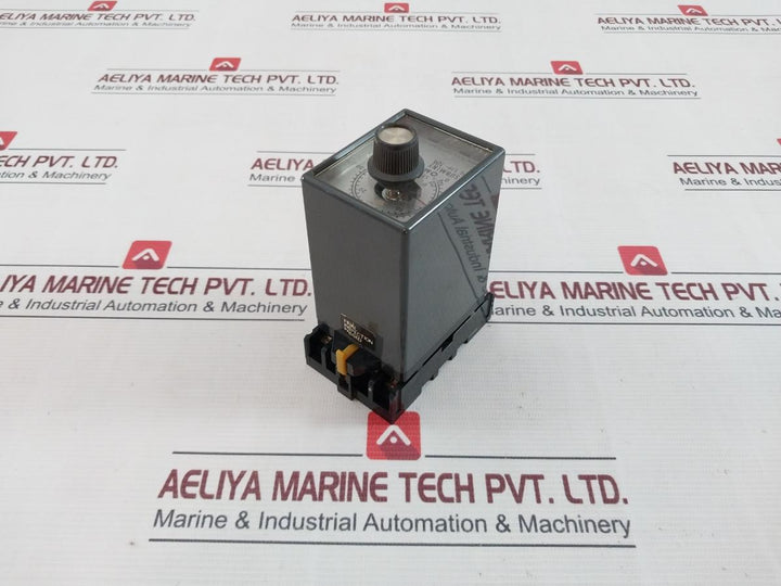 Omron Stp-nm Subminy Time Delay Relay With Base Pat. No. 404810 226731 3Pend