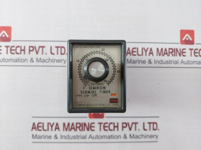 Omron Stp-nm Subminy Timer 0-36Sec 250Vac 50/60Hz 17X3N
