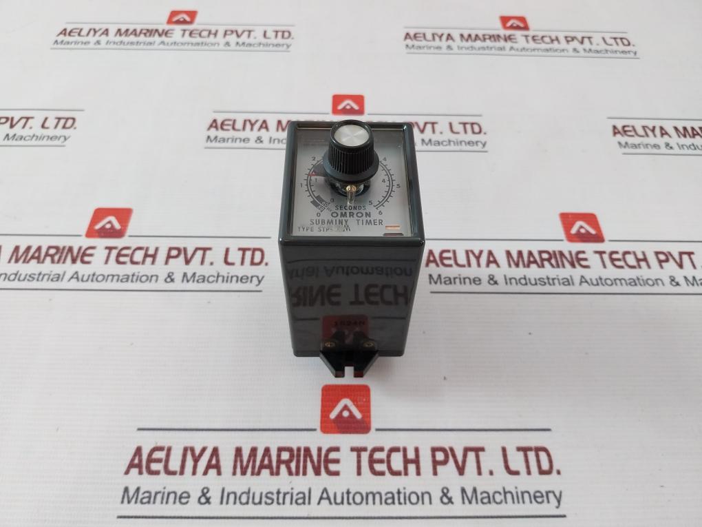 Omron Stp-nm Subminy Timer 0-6 Seconds 200/220V 250Vac 50/60Hz