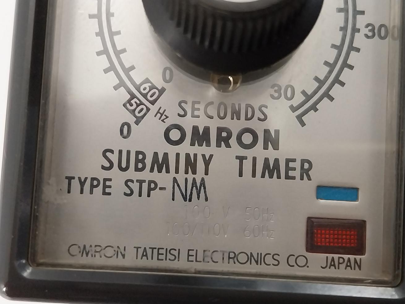 Omron Stp-nm Subminy Timer 250Vac 50/60Hz 8Pfa