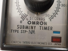 Omron Stp-nm Subminy Timer 250Vac 50/60Hz 8Pfa