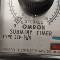 Omron Stp-nm Subminy Timer 250Vac 50/60Hz 8Pfa