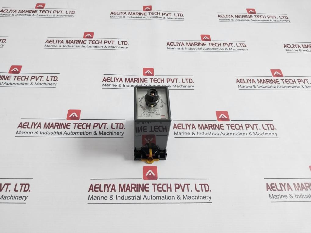 Omron Stp-nm Subminy Timer With Base 8Pfa 0-30/36Seconds 200V 50Hz 200/220V 60Hz