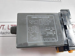Omron Stp-nm Subminy Timer With Base 8Pfa 0-30/36Seconds 200V 50Hz 200/220V 60Hz