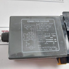 Omron Stp-nm Subminy Timer With Base 8Pfa 0-30/36Seconds 200V 50Hz 200/220V 60Hz