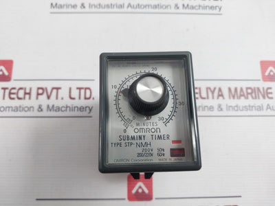 Omron Stp-nmh Subminy Timer 200V Ac 50/60 Hz 404810
