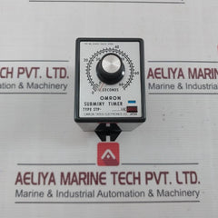 Omron Stp Subminy Timer 0-60/72 Seconds 110Vac 220Vac 50/60Hz