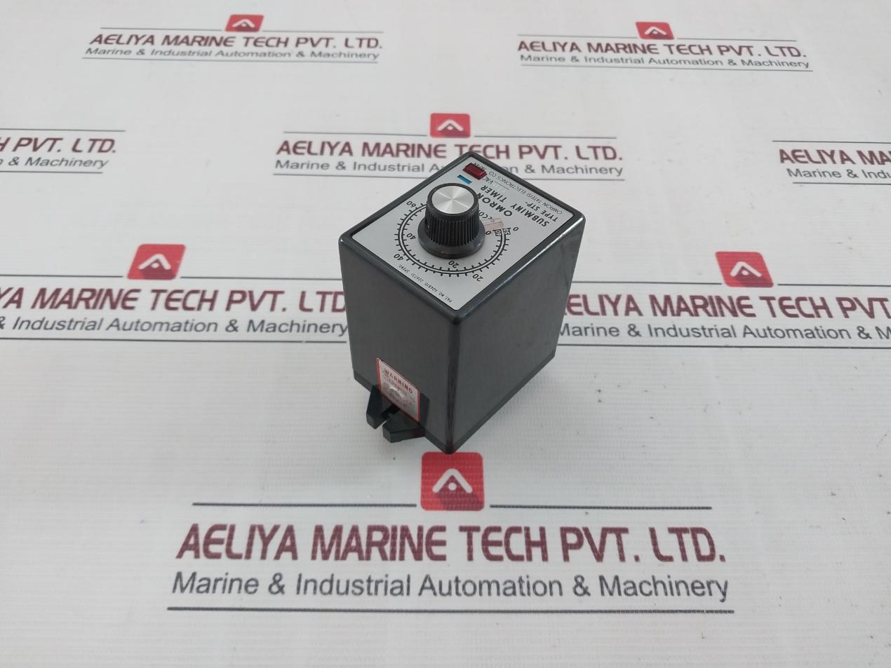 Omron Stp Subminy Timer 0-60/72 Seconds 110Vac 220Vac 50/60Hz