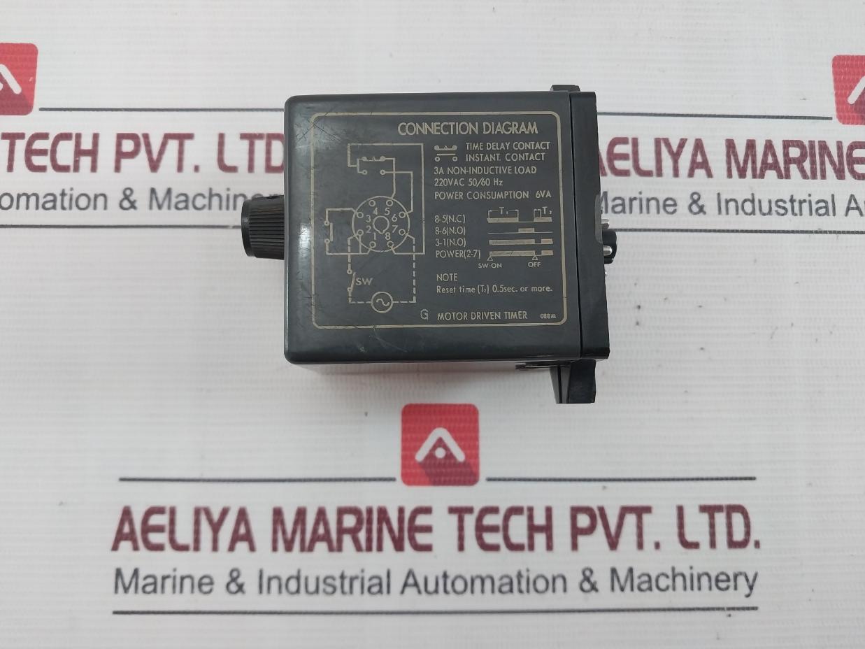 Omron Stp Subminy Timer 0-60/72 Seconds 110Vac 220Vac 50/60Hz