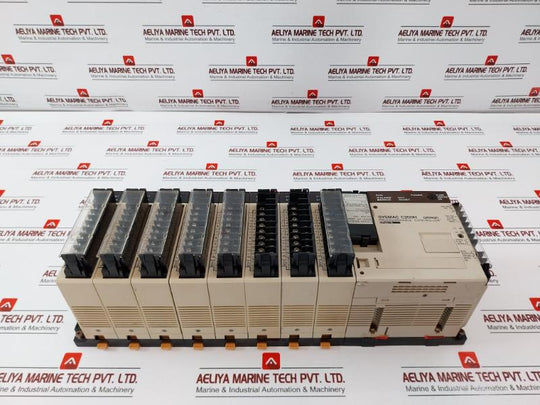 Omron Sysmac C200h-cpu21-e , C200h-id212, C200h-me831 Plc Module Rack
