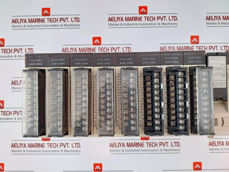 Omron Sysmac C200h-cpu21-e , C200h-id212, C200h-me831 Plc Module Rack