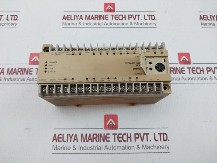 Omron Sysmac Mini Programmable Controller 100-240Vac 50/60Hz 30Va Part No: Sp20-dr-a