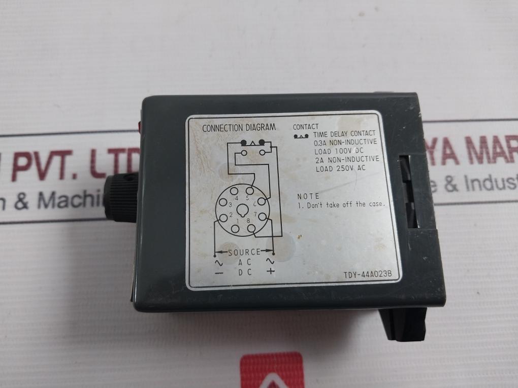 Omron Tateisi Electronics Tdy Solid State Timer 24Vdc Tdy-44A023B