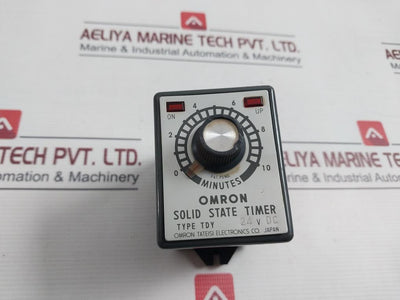 Omron Tateisi Electronics Tdy Solid State Timer 24Vdc Tdy-44A023B