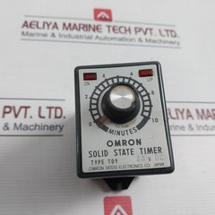 Omron Tateisi Electronics Tdy Solid State Timer 24Vdc Tdy-44A023B