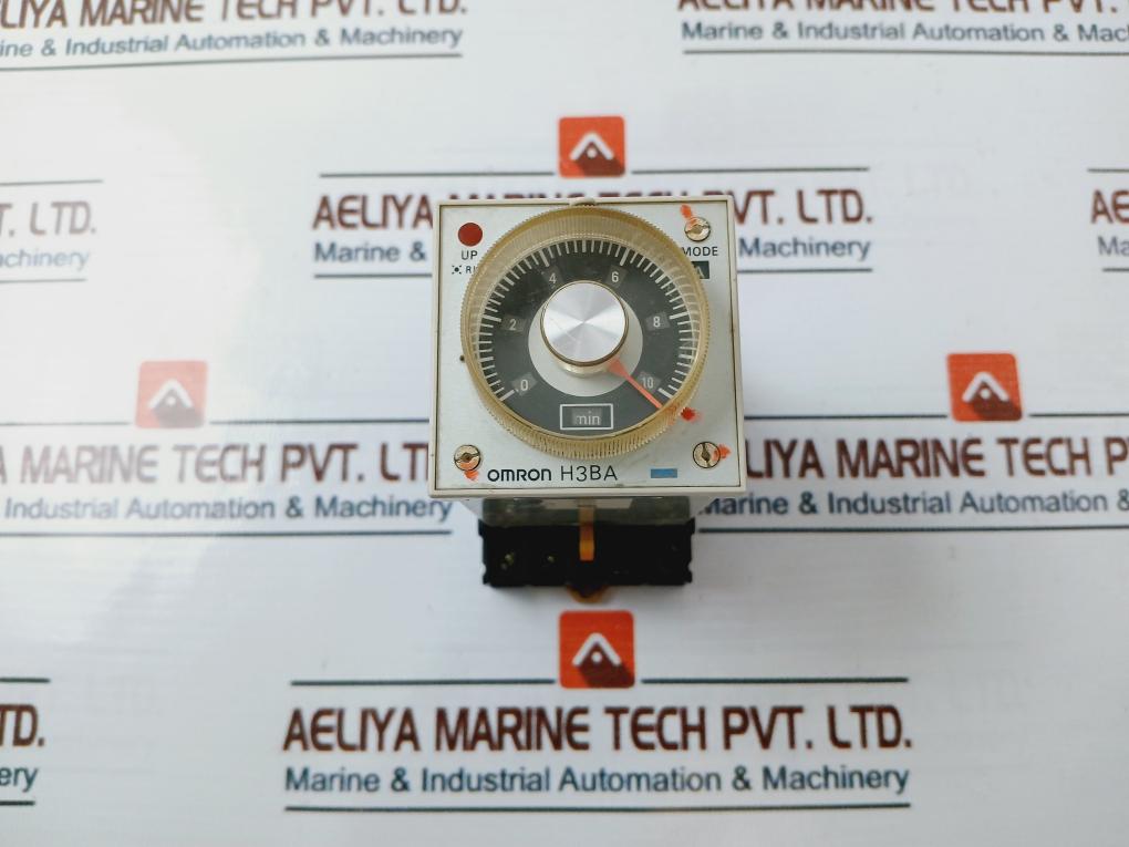 Omron Tateisi H3Ba Timer With Base 100/110/120Vac 50/60Hz