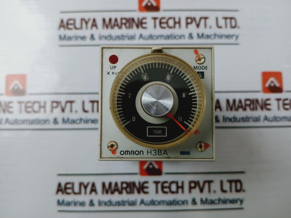 Omron Tateisi H3Ba Timer With Base 100/110/120Vac 50/60Hz