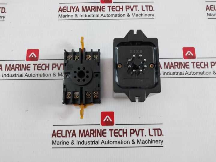 Omron Tateisi Mkf-p Flicker Relay Mkf-44A45A Dc 24V 250V 7.5A
